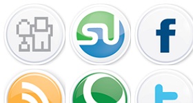 Social Button Icons