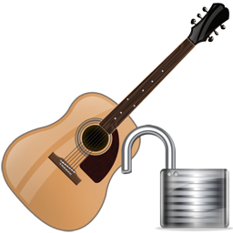 Guitar, Unlock Icon