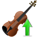 Up, Violin Icon
