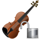 Unlock, Violin Icon