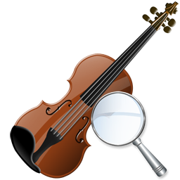 Violin, Zoom Icon