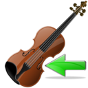 Back, Violin Icon