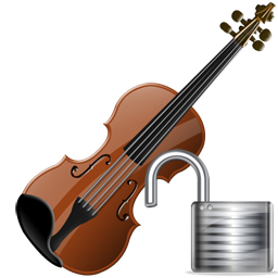 Unlock, Violin Icon