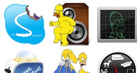 Simpsons 3 Icons