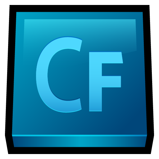 Adobe, Cold, Fusion Icon