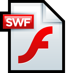 Adobe, File, Flash, Swf Icon