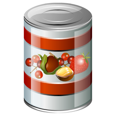 Canned, Food Icon