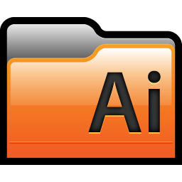Adobe, Folder, Illustrator Icon