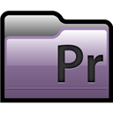 Adobe, Folder, Premiere Icon