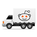 Reddit, Social, Truck Icon