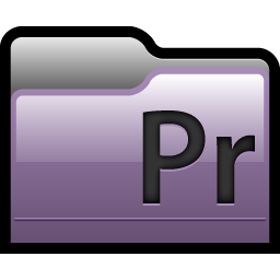 Adobe, Folder, Premiere Icon