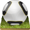 Ball, Grass, Soccer Icon