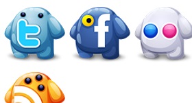 Social Creatures Icons