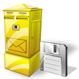 Box, Letter, Save Icon