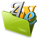 Folder, Fonts Icon