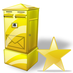Box, Fav, Letter Icon