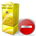 Box, Delete, Letter Icon