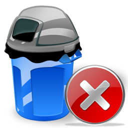 Can, Close, Garbage Icon