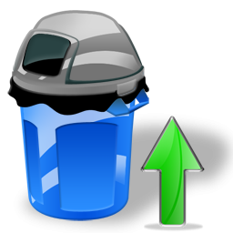 Can, Garbage, Up Icon