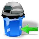Back, Can, Garbage Icon