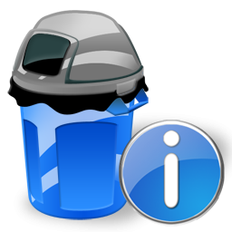 Can, Garbage, Info Icon