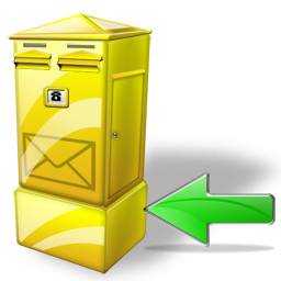 Back, Box, Letter Icon
