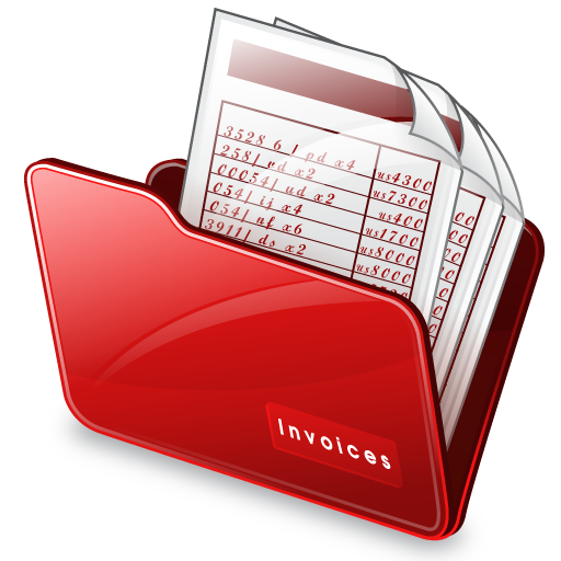 Folder, Invoices Icon