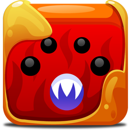 Block, Red Icon