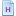 Attribute, Blue, Document, h Icon