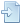 Blue, Document, Import Icon