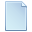 Blue, Document Icon
