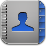 Blue, Contacts Icon