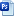 Blue, Document, Photoshop Icon