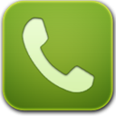 Green, Phone Icon