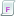 Attribute, f, Script Icon