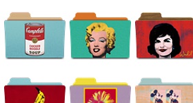 Warhol Folders Icons