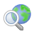 Earth, Search Icon