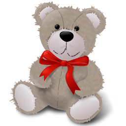 Redribbon, Teddybear Icon