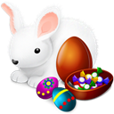 Eggs, Icon, Rabbit Icon