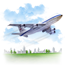 Airplane, Travel Icon