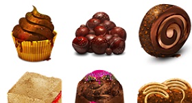 Chocolate Obsession Icons