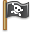 Flag, Pirate Icon