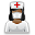 Black, Female, Medical, User Icon