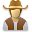Cowboy, User Icon
