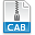 Cab, Extension, File Icon