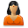 Female, Indian, User Icon