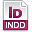 Extension, File, Indd Icon