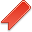 Bookmark, Red Icon