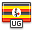 Flag, Uganda Icon