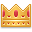 Crown, Gold Icon